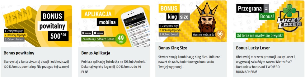 totolotek bonusy promocje